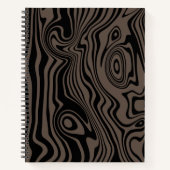 Vos couleurs Carnet Vagues Abstraites (Devant)