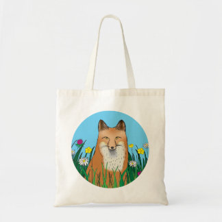 Vos en Bloemen Tote Bag