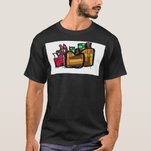 Vos en pompoenen t-shirt