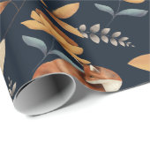 vos en roos cadeaupapier (Rol Hoek)