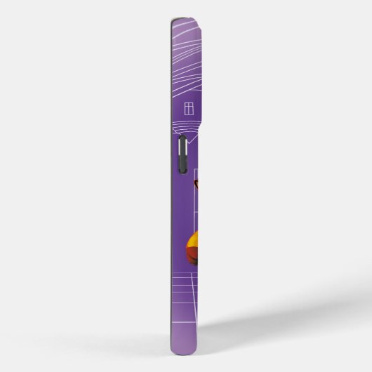 vos en uil Case-Mate iPhone case (Achterkant / Rechts)