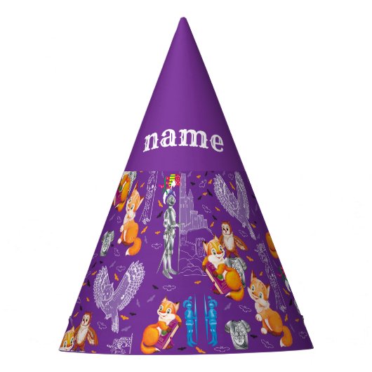 vos en uil feesthoedjes (Voorkant)