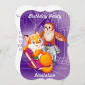 vos en uil kaart (Voorkant / Achterkant)