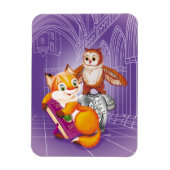 vos en uil magneet (Verticaal)