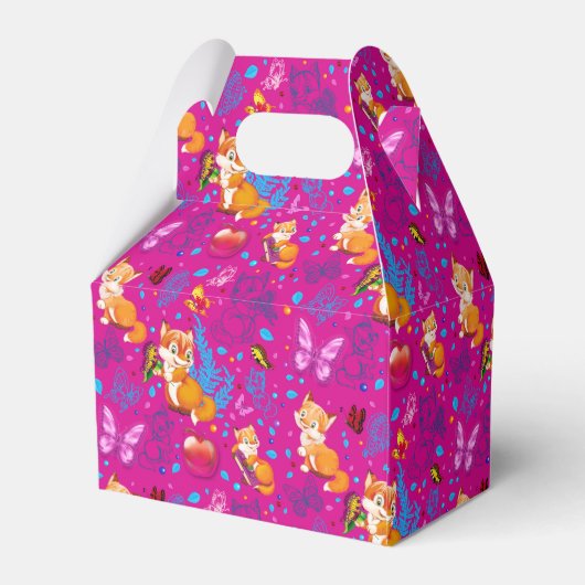 vos en vlinder bedankdoosjes (Achterkant)