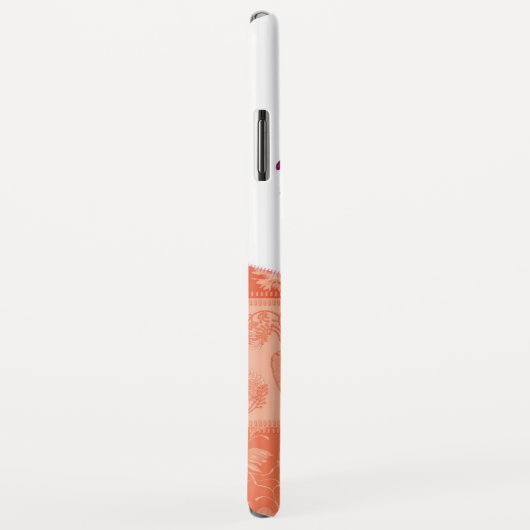 vos en vlinder Case-Mate iPhone case (Achterkant/rechts)