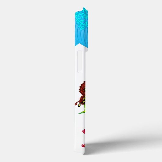 vos en vlinder Case-Mate iPhone case (Achterkant / Rechts)