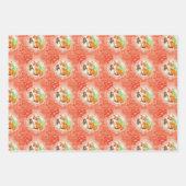 vos en vlinder inpakpapier vel (Voorkant)