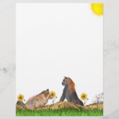 Vos en waakzaam Cougar Stationery (Achterkant)