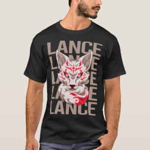 Vos gezicht - Lance naam T-shirt