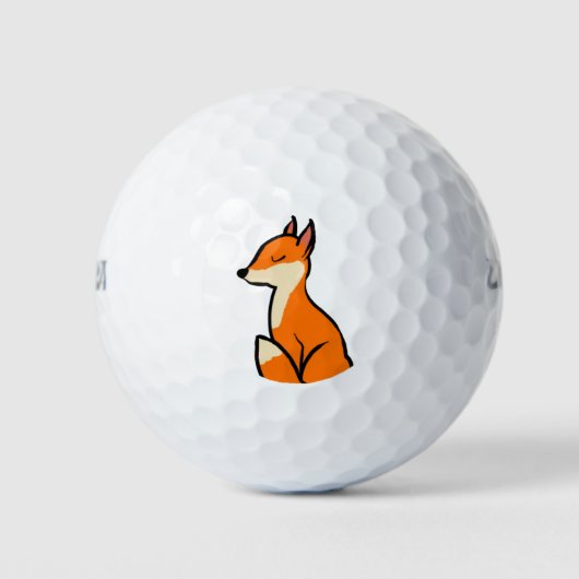 vos golfballen (Voorkant)