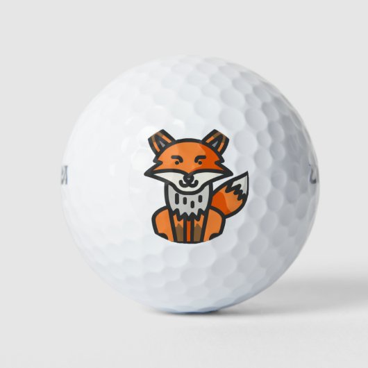 vos golfballen (Voorkant)