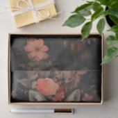 Vos in bloemen 1 Decoupage papier (Geschenk)