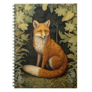 Vos in het bos, Art nouveau stijl Notitieboek