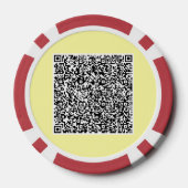 Vos informations de scan de code QR Jetons de poke (Verso)