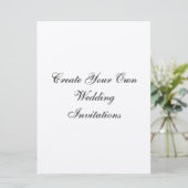 Vos invitations de mariage de perle 6,5" x 8,75" (Debout devant)