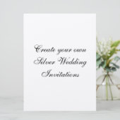 Vos invitations de noces d'argent 6,5" x 8,75" (Debout devant)
