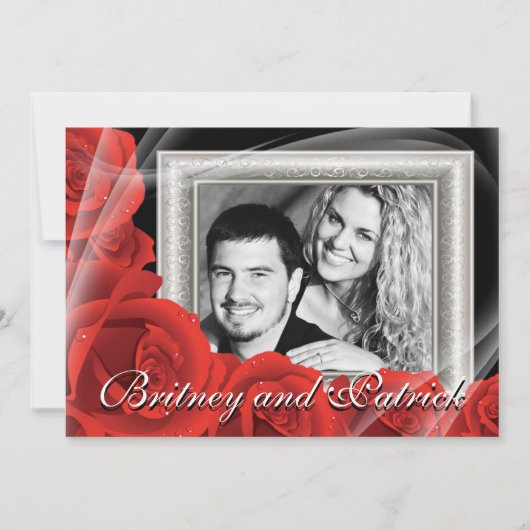 Vos invitations faites sur commande de mariage de (Devant)