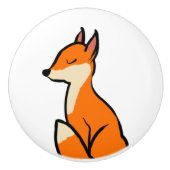 vos keramische knop (Voorkant)