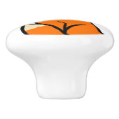 vos keramische knop (Zijkant)