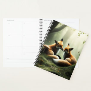 Vos Knuffel in Nevelig Woud Planner