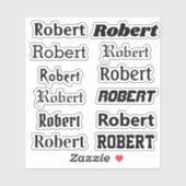 VOS NOM Effacer Stickers Fenêtre Ordinateur Portab (Feuille)