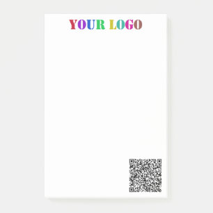 Vos notes de logo et de code QR Business Post-it®