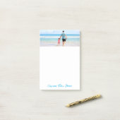 Vos notes Photo Post-it® avec texte personnalisé (Sur un bureau)