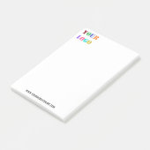 Vos notes Post-it® promotionnelles à votre marque (Incliné)