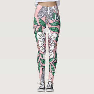 Vos Patroon: Whimsical  Naadloos Leggings