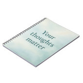 Vos Pensées Comptent – Cahier Motivation Pastel Ca (Côté gauche)