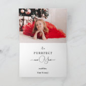 Vos Photos Chat Noël Carte Nouvel An (Intérieur)