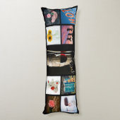 VOS PHOTOS collage personnalisé modèle coussin cor (Dos (Vertical))