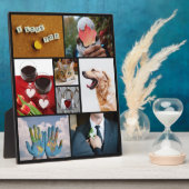 VOS PHOTOS collage personnalisé plaque modèle (Côté)