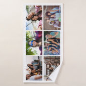 VOS PHOTOS & COULEUR serviette de bain personnalis (Serviette de bain)