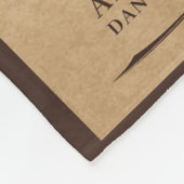 VOS PHOTOS dans une couverture en toison d'affiche (Coin)