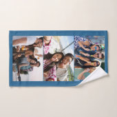 VOS PHOTOS ensemble de serviettes de couleurs pers (Serviette à main)