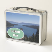 Vos photos et nom ici Lunchbox en métal (Dos)