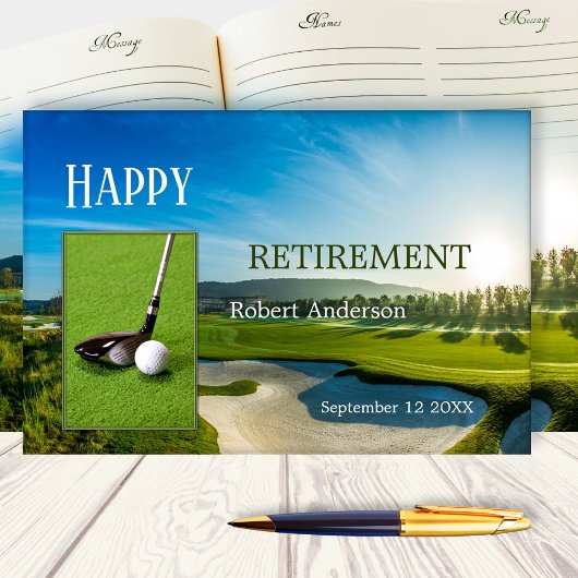 Vos Photos Golf Retirement Livre d'or