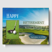 Vos Photos Golf Retirement Livre d'or (Recto)