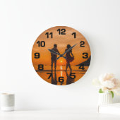 VOS PHOTOS horloge murale personnalisée (Maison)