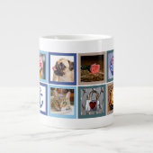 VOS PHOTOS & MONOGRAM jumbo mug (Devant)