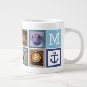 VOS PHOTOS & MONOGRAM jumbo mug (Droite)