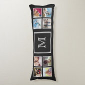 VOS Photos & Monogrammes coussin du corps (devant Vertical)