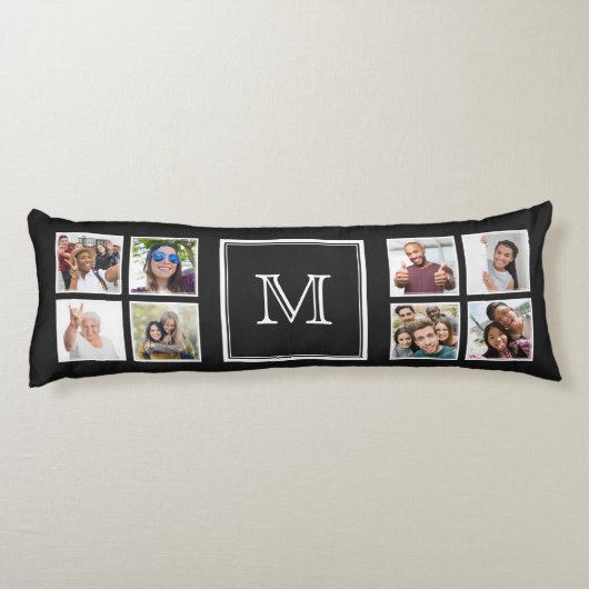 VOS Photos & Monogrammes coussin du corps (Dos)