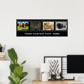 VOS PHOTOS poster modèle personnalisé (Bureau à domicile)