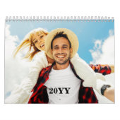 Vos photos sur chaque page Calendrier (Protection)