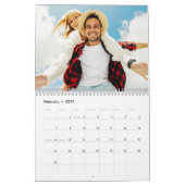 Vos photos sur chaque page Calendrier (Feb 2027)