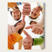 VOS PHOTOS & TEXTE planificateur personnalisé (Dos)