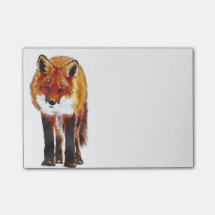 vos post it notes, foxy notebook, fox cub post-it® notes